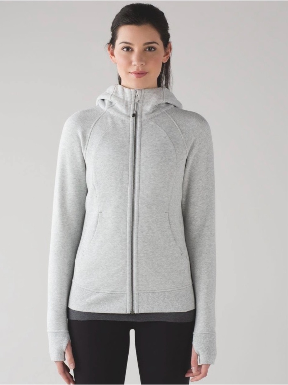 Lululemon full zip scuba size 6